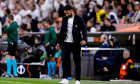 Bilbao, Spain. 21st May, 2025. Ruben Amorim of Manchester United looks dejected during the UEFA Europa League Final match between Tottenham Hotspur and Manchester United at San Mames Stadium on May 21, 2025 in Bilbao, Spain. Credit: Giuseppe Maffia/Alamy