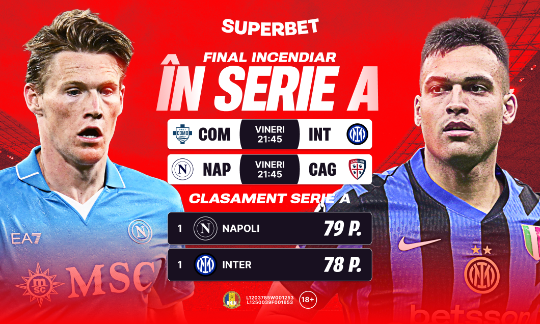 (P) Vinerea Mare în Serie A: se decide campioana! Cum arată cotele