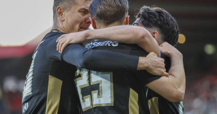 Deutschland, Fussball, Bundesliga-Relegation, 2024/2025, 1. FC Heidenheim vs. SV Elversberg, 22.05.2025