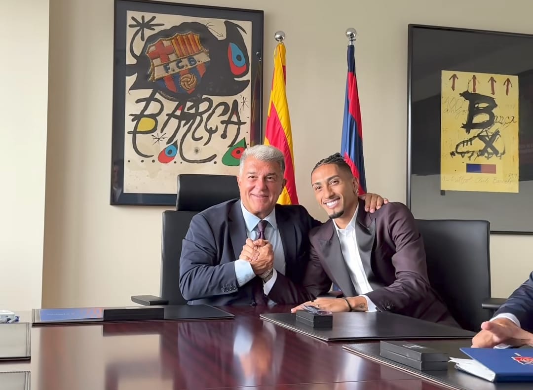 Reacție de doar PATRU cuvinte a lui Raphinha, după ce și-a prelungit contractul cu Barcelona