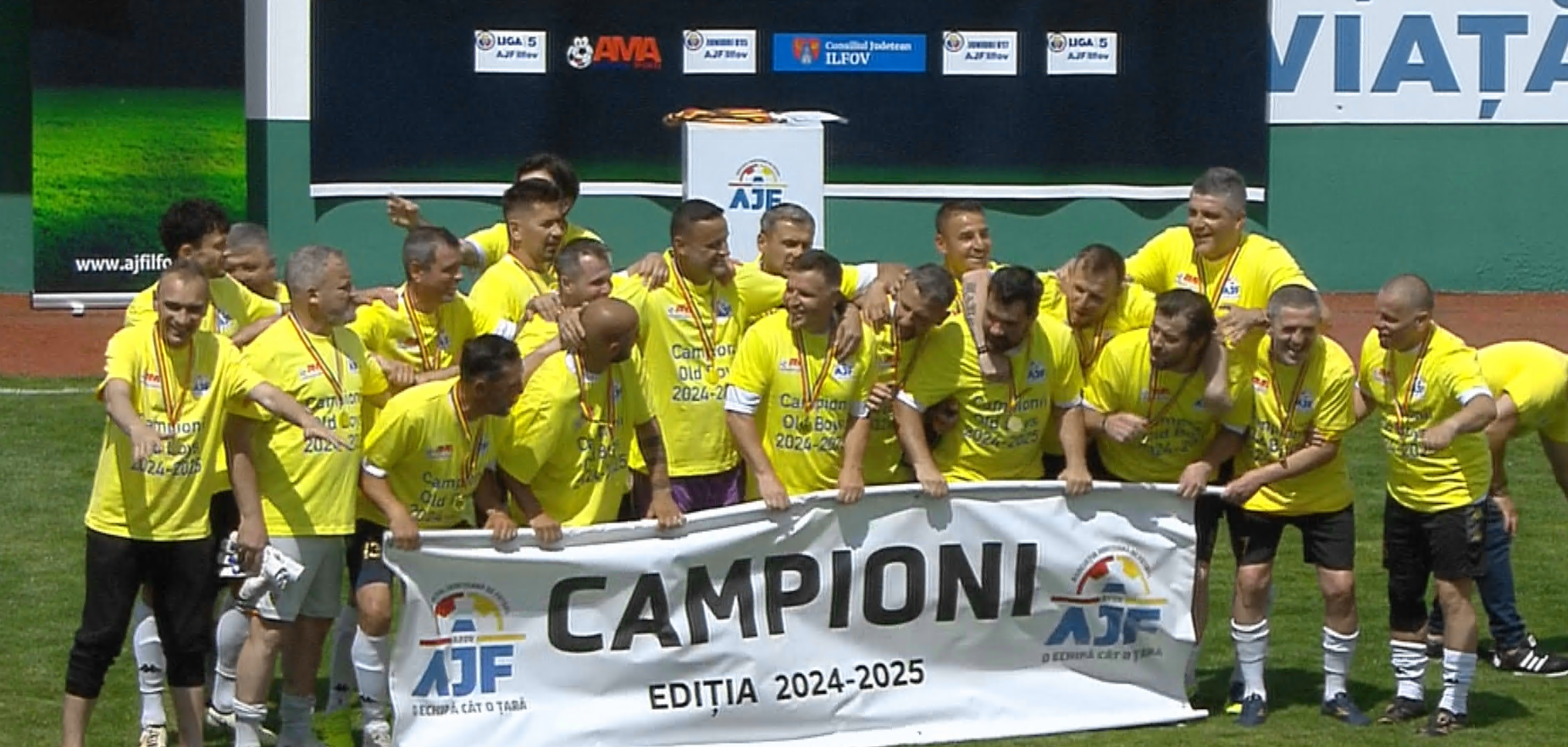 FC Bayern - AS Otopeni 1-7. Ilfovenii au devenit campioni AJF la categoria old boys