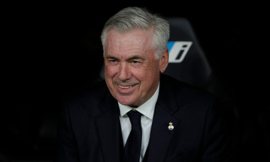 MADRID, SPAIN - May 14: Real Madrid coach Carlo Ancelotti during the La Liga 2024/25 match between Real Madrid and Mallorca at Santiago Bernabeu Stadium. (Photo by Guillermo Martinez)