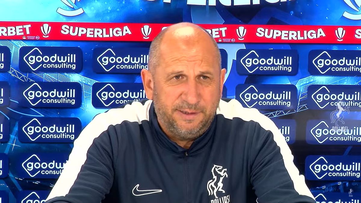 Vasile Miriuță, conferință spumoasă înainte de baraj: ”Aș fi un măgar să fac asta”