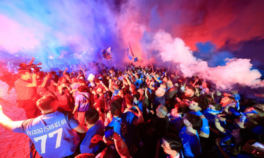 Napoli Vs Cagliari - Serie A Enilive 2024/2025 - la festa dei tifosi