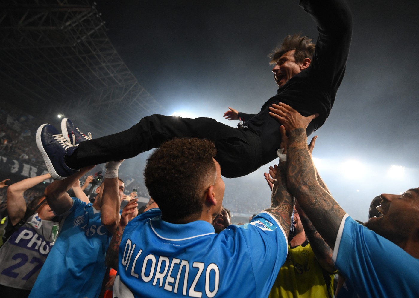 "Pleci la Juventus?" Răspunsul lui Antonio Conte, după ce a cucerit titlul cu Napoli