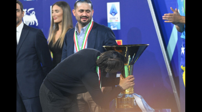 Antonio Conte, campion cu Napoli / Foto: Profimedia