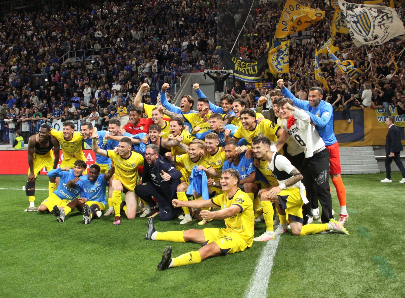 S-au dezlănțuit, după ce Parma a revenit de la 0-2 și s-a salvat! Chivu n-a stat pe gânduri: cum și-a numit elevii