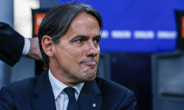 Milan, Italy. 20th May, 2025. Simone Inzaghi Head Coach of FC Internazionale looks on during Serie A 2024/25 football match between FC Internazionale and SS Lazio at San Siro Stadium Credit: Independent Photo Agency/Alamy Live News