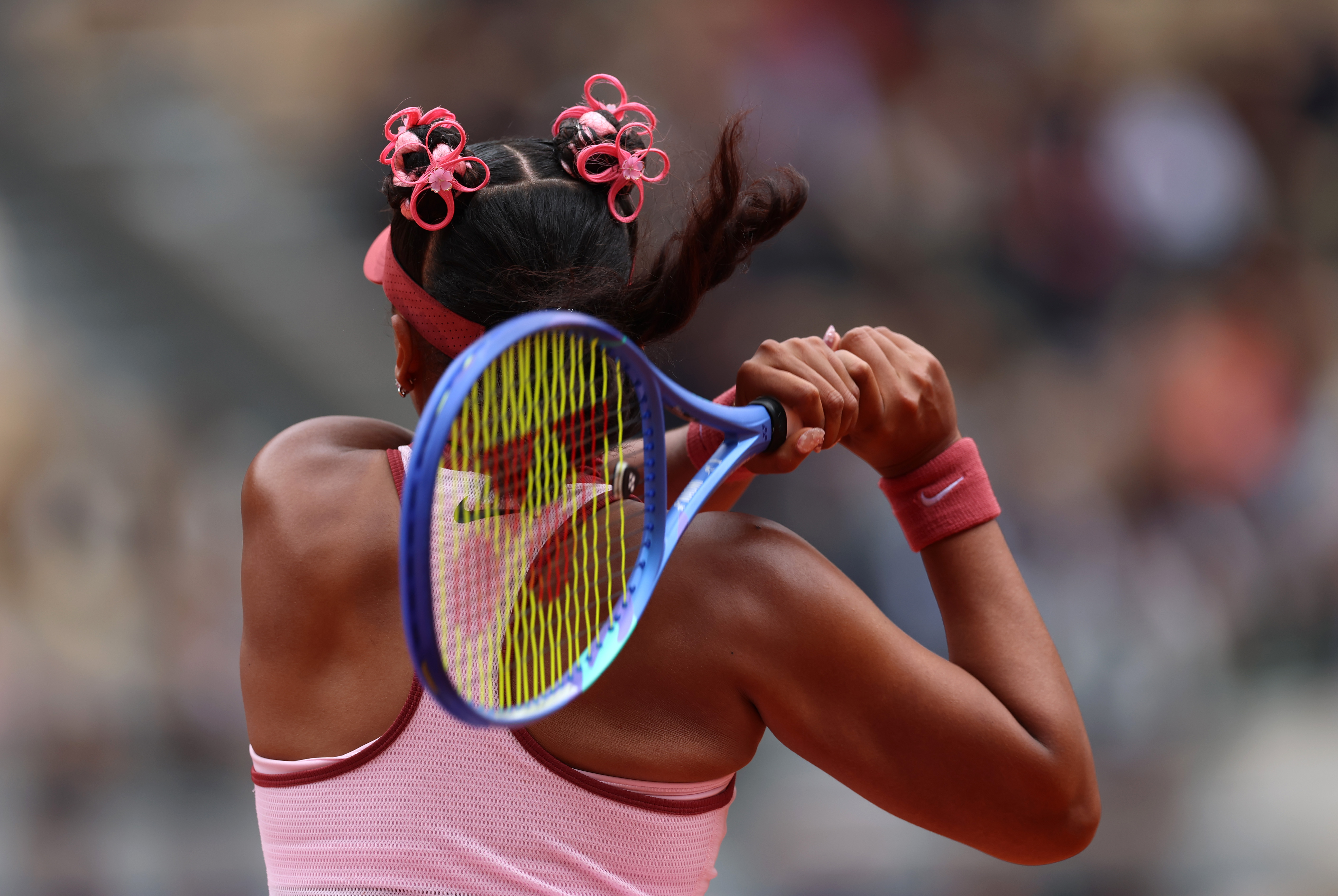 A fost nevoie doar să intre pe teren la Roland Garros pentru a deveni virală. Cu cine a fost comparată