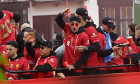 Liverpool, England, 26th May 2025. Diogo Jota, Wataru Endo, Luis Diaz and Alexis Mac Allister of Liverpool during their open top bus parade to celebrate winning the English Premier League. Picture date: 26th May 2025. Picture credit should read: Cody F