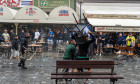 Riots Before Conference League Match In Poland, Wroclaw - 28 May 2025