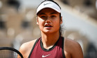Emma RADUCANU of Great Britain during the fourth day of the Roland-Garros 2025, French Open, Grand Slam tennis tournament on 28 May 2025 at Roland-Garros stadium in Paris, France