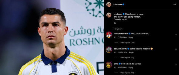 cr7 insta