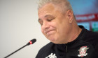 Marius Sumudica, Fotbal Club Rapid Bucharest, Press Conference, Romania - 18 May 2025