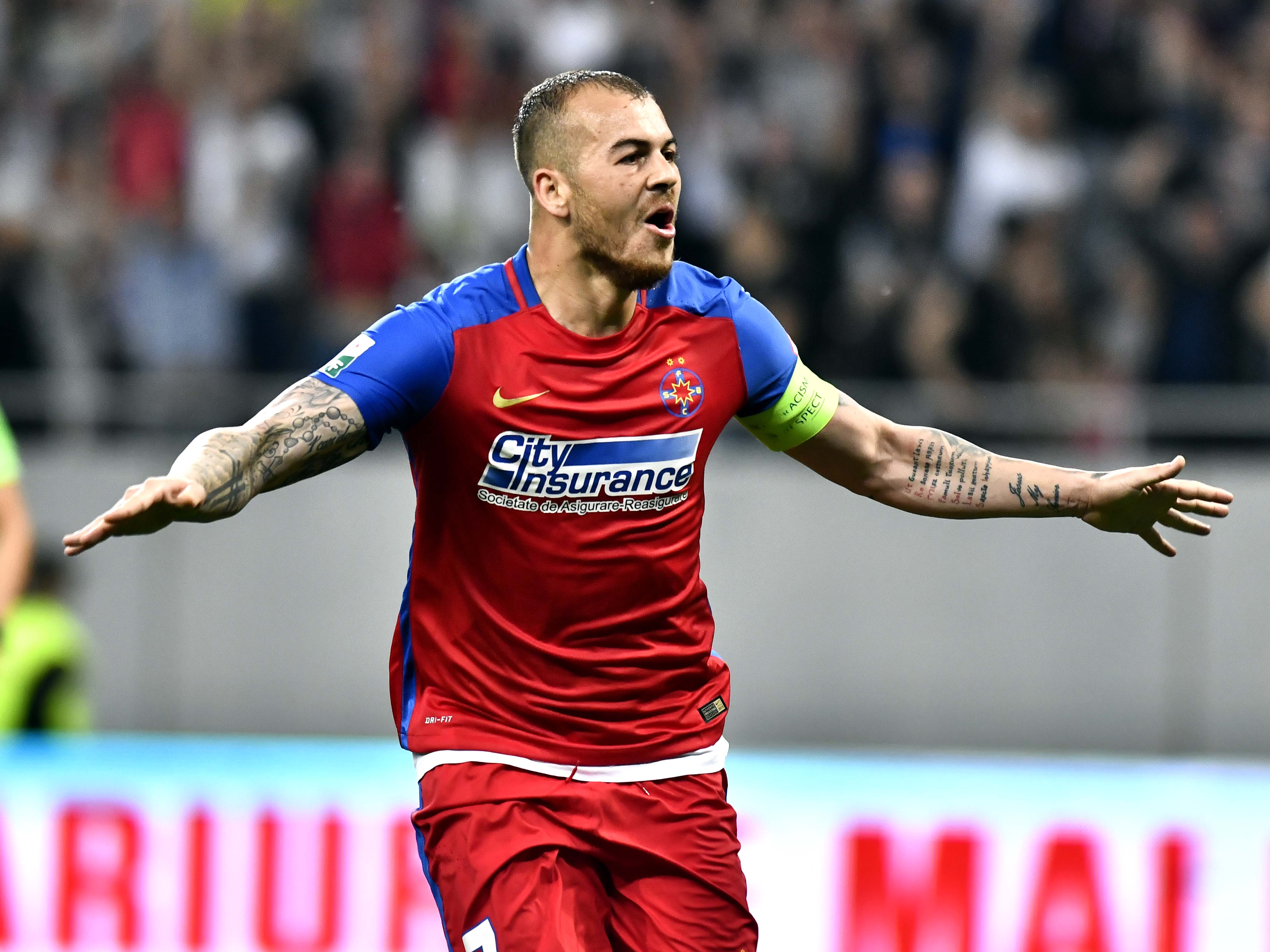 Denis Alibec, gol la primul meci după revenirea la FCSB!