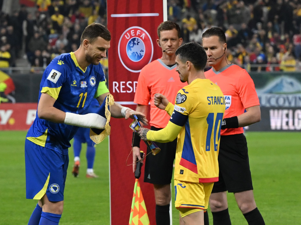 Bosnia a anunțat lotul pentru meciul decisiv cu România! Fostul jucător al lui Arsenal, revenire spectaculoasă