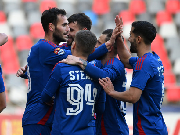 FOTBAL:STEAUA BUCURESTI-FC VOLUNTARI, PLAY OFF LIGA 2 CASA PARIURILOR (9.04.2025)
