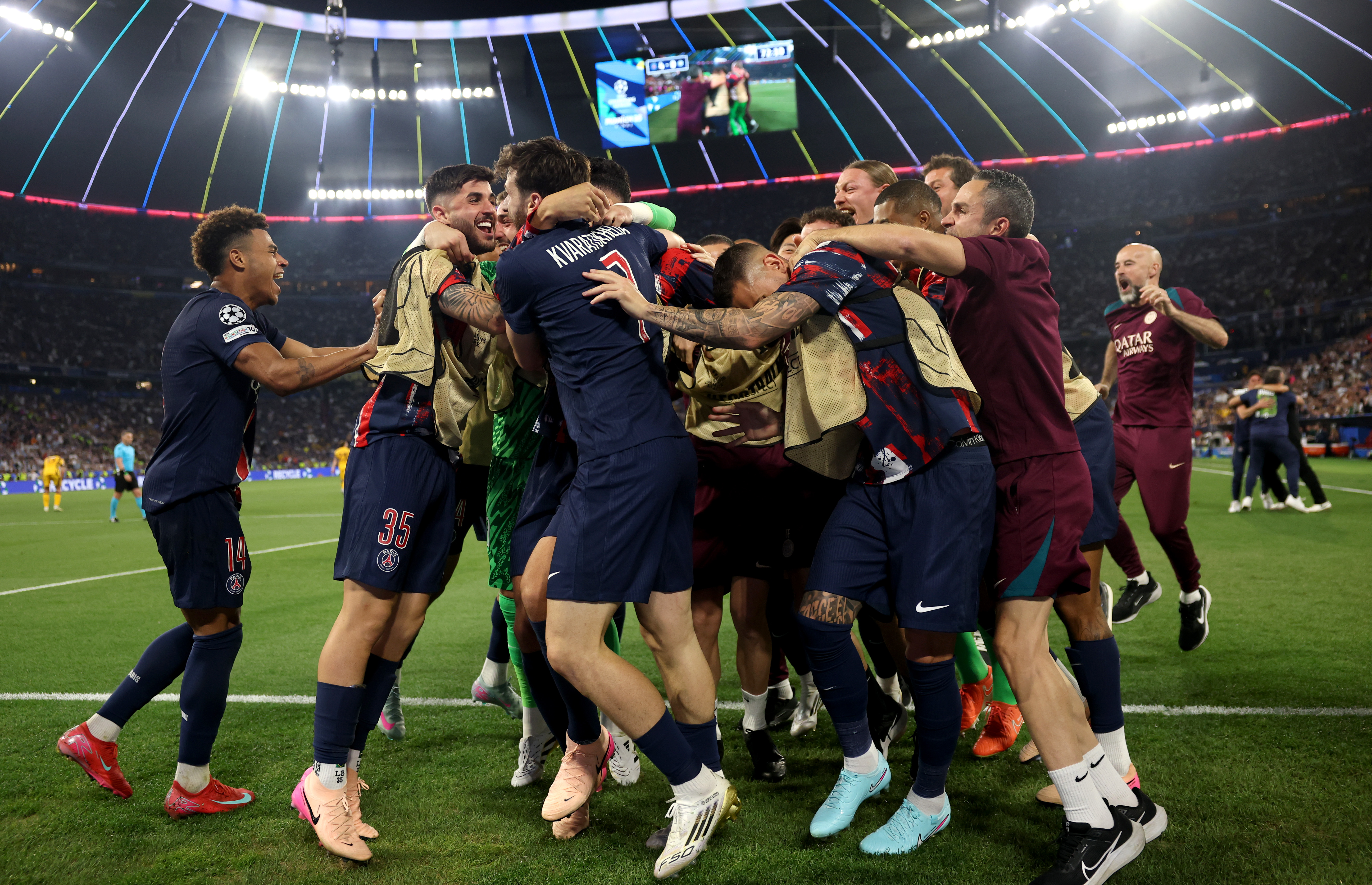 PSG - Inter 5-0. Parizienii i-au făcut KO pe ”Nerazzurri” și au câștigat primul trofeu Champions League din istorie