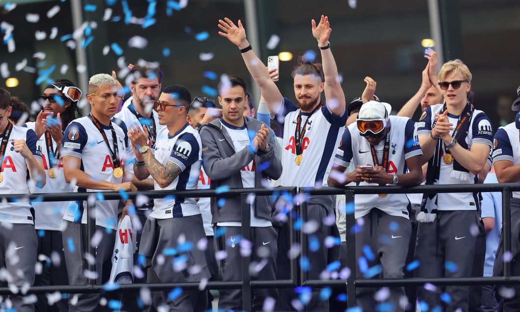 Tottenham Hotspur UEFA Europa League Trophy Parade, Football, London, UK - 23 May 2025