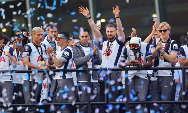 Tottenham Hotspur UEFA Europa League Trophy Parade, Football, London, UK - 23 May 2025