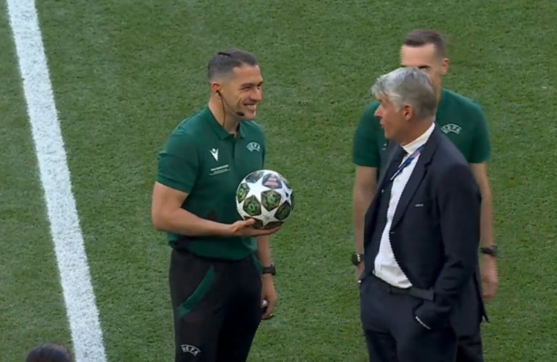 UEFA n-a stat pe gânduri! Lângă cine a fost surprins Istvan Kovacs înainte de finală: miză uriașă pentru român