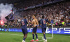 Munich, Germany, 31st May 2025. Desire Doue of Paris St Germain celebrates scoring their third goal during the Paris Saint Germain vs Internazionale UEFA Champions League Final match at Munich Football Arena, Munich. Picture credit should read: David Kle