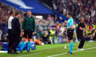 Inter Milan manager Simone Inzaghi is booked by referee Istvan Kovacs during the UEFA Champions League final at the Munich Football Arena, Munich, Germany. Picture date: Saturday May 31, 2025.