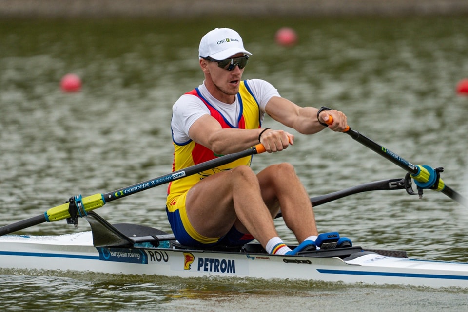 Medalie pentru România! Mihai Chiruță a luat bronzul la Campionatele Europene de canotaj de la Plovdiv