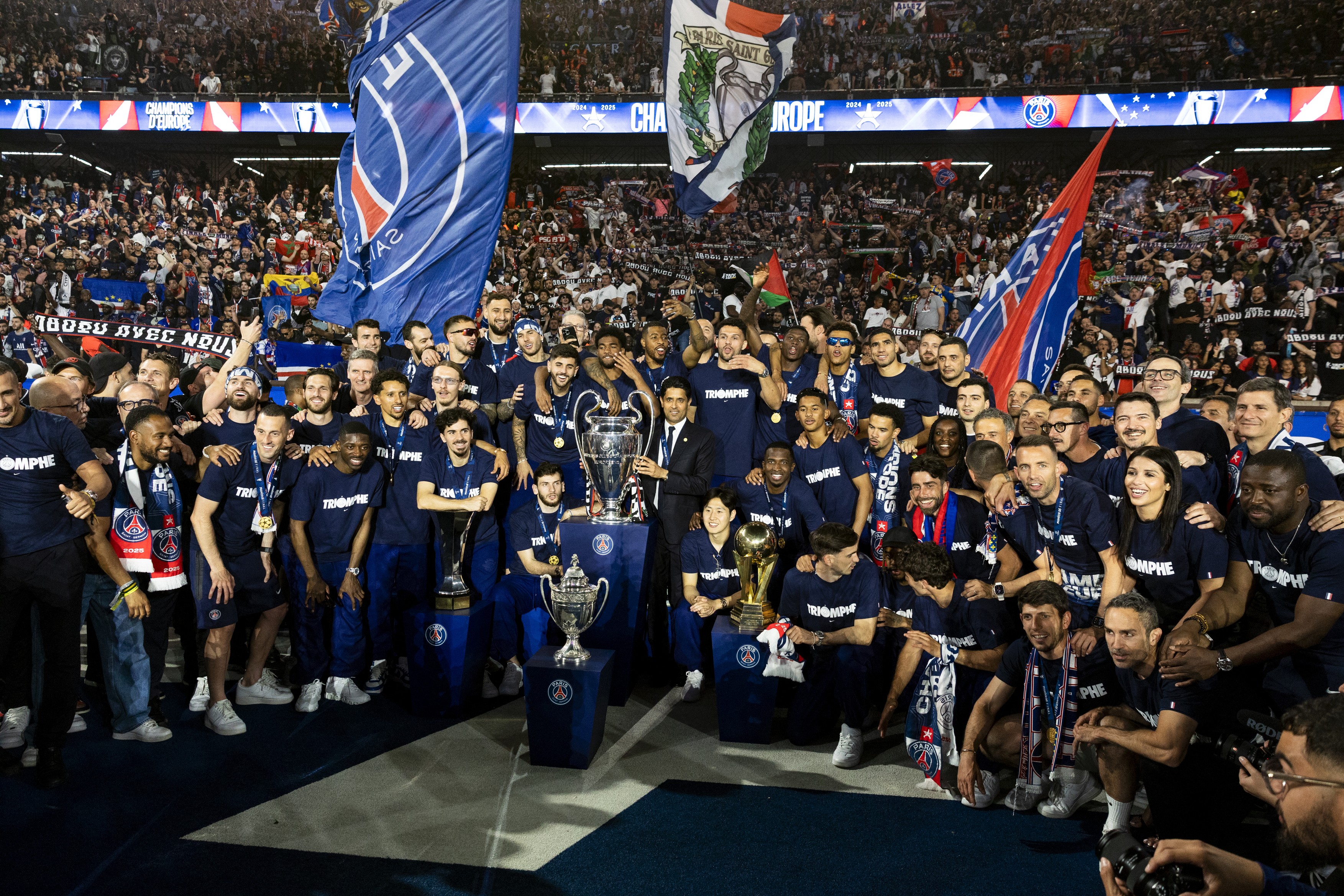 Cei doi jucători de care PSG vrea să se despartă, după câștigarea Champions League