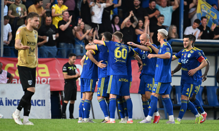 FOTBAL:UNIREA SLOBOZIA-FC VOLUNTARI, BARAJ RETUR SUPERLIGA SUPERBET (2.06.2025)