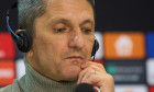 PAOK press conference, FCSB v PAOK FC, UEFA Europa League, Fotball, Knockout Play-Offs 2nd leg, Bucharest, Romania - 19 Feb 2025