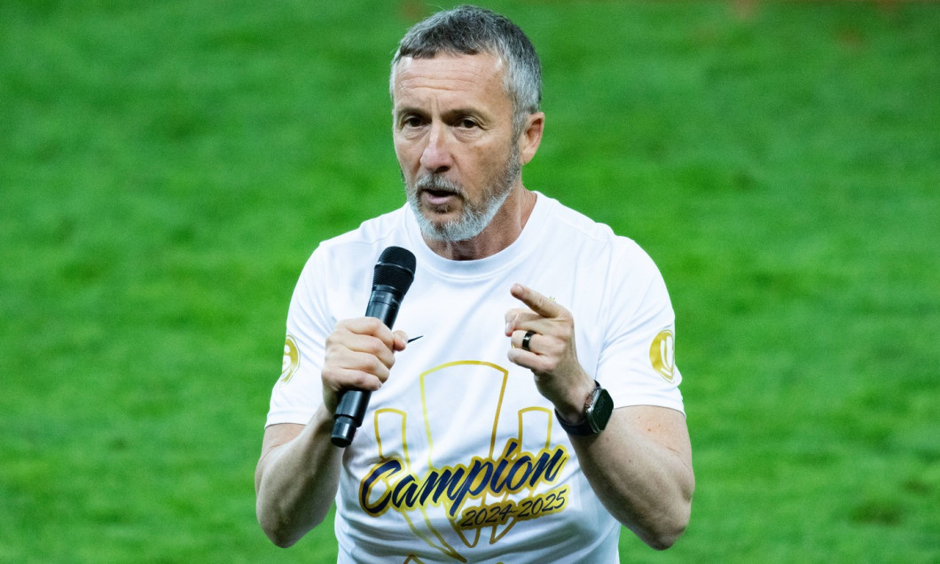 Mihai Stoica, the president of the board of administration of FCSB introduces the team