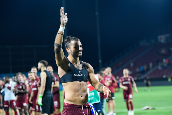 CFR Cluj v Maccabi Petah Tikva - UEFA Conference League Third Qualifying Round Draw, Cluj-Napoca, Romania - 15 Aug 2024