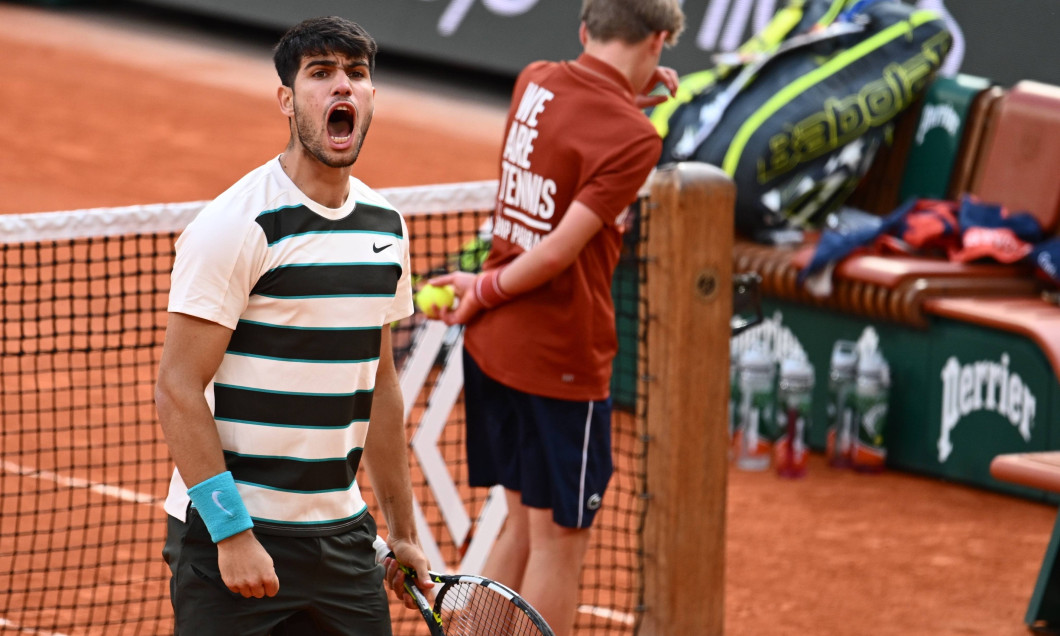 TENNIS-FRENCHOPEN - Final Carlos Alcaraz vs Jannik Sinner at Roland Garros on june 6, 2025