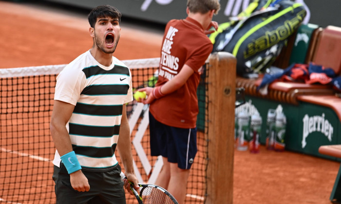 TENNIS-FRENCHOPEN - Final Carlos Alcaraz vs Jannik Sinner at Roland Garros on june 6, 2025