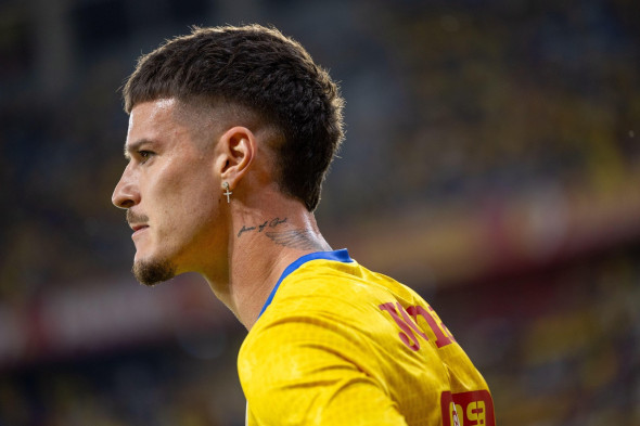 Dennis Man of Romania during the UEFA Nations League, Group stage, League C, Group C2, football match between Romania and Lithuania on 9 September 2024 at Stadionul Steaua in Bucharest, Romania