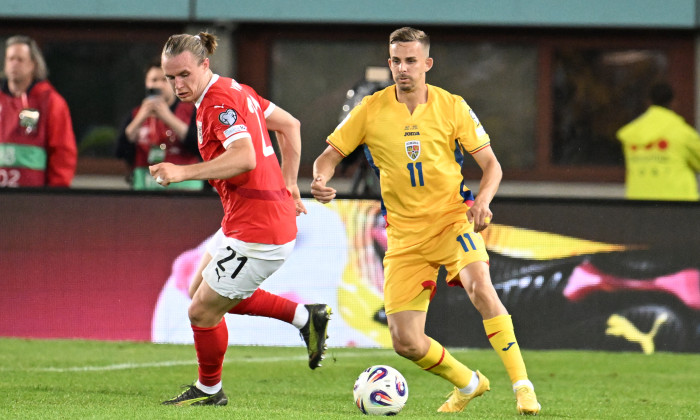 FOTBAL:AUSTRIA-ROMANIA, PRELIMINRIILE C.M (7.06.2025)