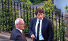 London, UK. 14th May, 2019. Ex Chelsea managers Claudio Ranierei and Claudio Conte meet for a night out in Chelsea.Conte is rumoured to be joining Inter Milan, whilst Ranieri is still in charge of Serie A club Roma Credit: Brian Minkoff/Alamy Live News