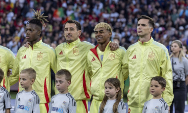 Portugal vs. Spanien, Fussball, UEFA Nations League, Finale, Muenchen, 08.06.2025
