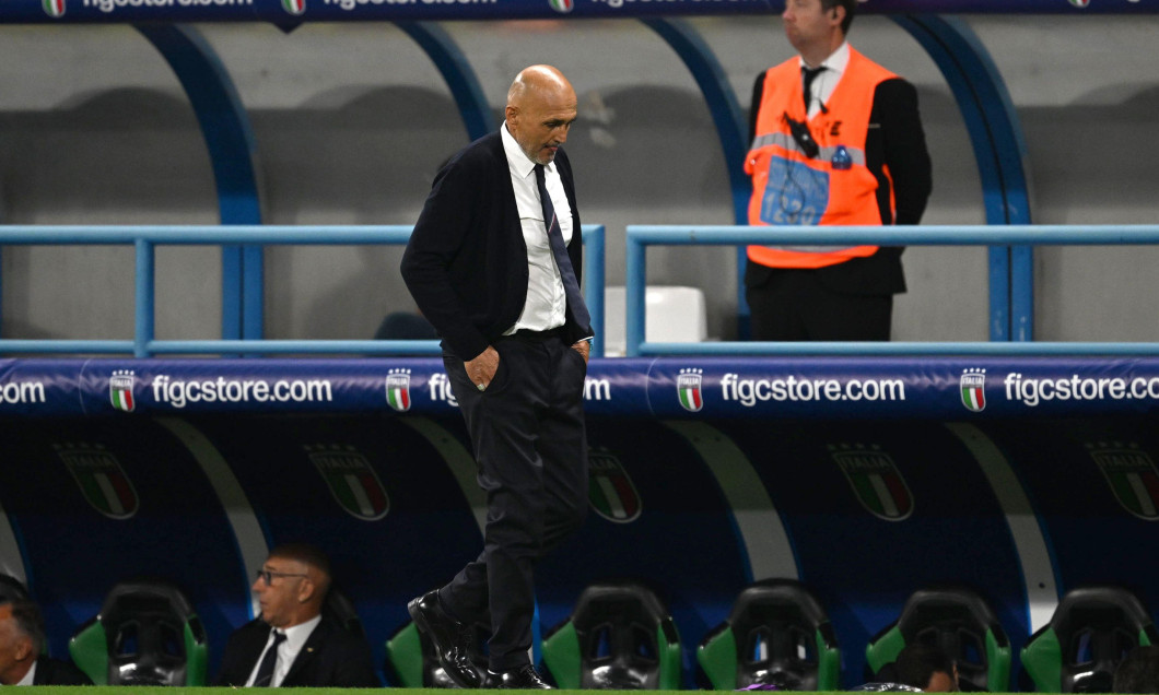 Luciano Spalletti (ITA) uring the FIFA World Cup 2026 qualifying match between Italy vs Moldova on 9th June 2025 at the Mapei Stadium, Reggio Emilia, Italy
