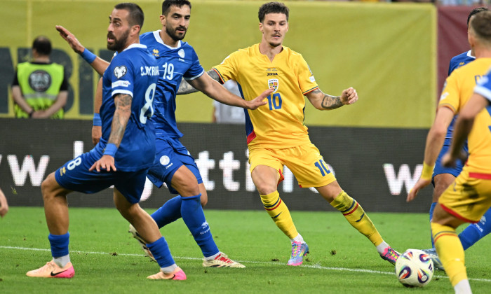 FOTBAL:ROMANIA-CIPRU, PRELIMINARIILE C.M. 2026 (10.06.2025)