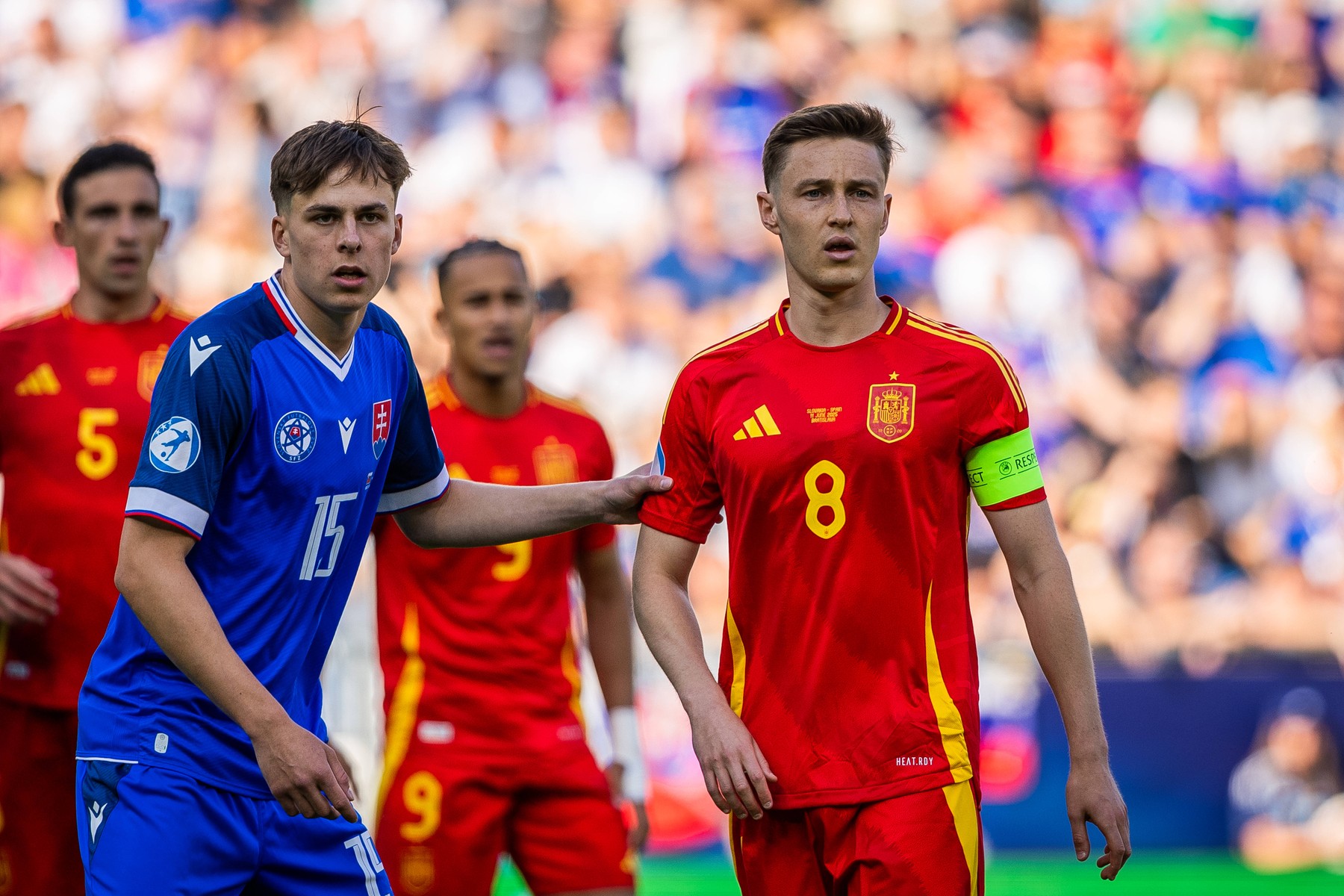 Dramatic! Meciul Slovacia – Spania, din grupa României de la EURO U21, decis în minutul 90
