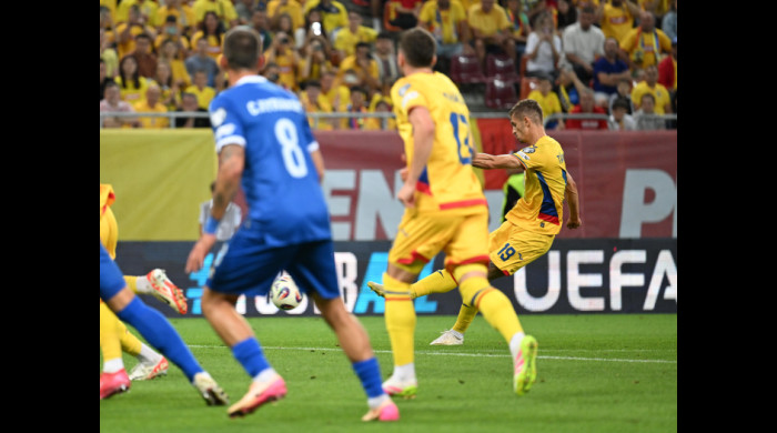 Florin Tanase. Imagine de la meciul România - Cipru, scor 2-0 / Foto: Sport Pictures
