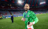 Munich, Germany. 31 May 2025. UEFA Champions League. Final. Paris Saint-Germain V Inter Milan 5-0. Luigi Donnarumma, goalkeeper PSG, celebrating.