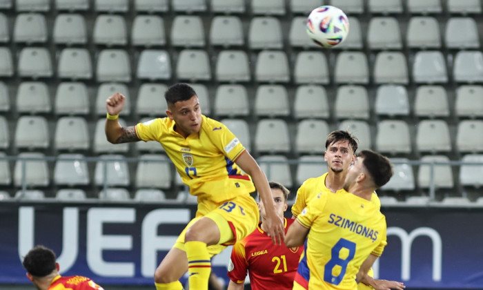 FOTBAL: ROMANIA U19 - MUNTENEGRU U19, CAMPIONATUL EUROPEAN U19 (13.06.2025)
