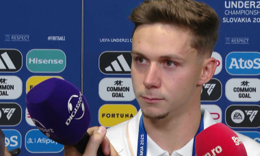 Louis Munteanu a venit cu lacrimi în ochi la interviu și a mărturisit: ”Degeaba am marcat”