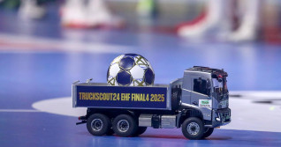 14.06.2025, Handball, Halbfinale TruckScout24 EHF FINAL4, Barca - SC Magdeburg