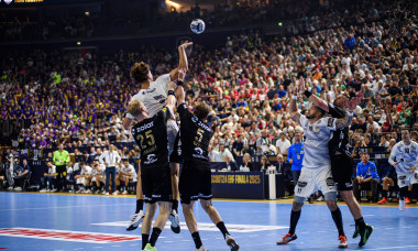 The match of TruckScout24 EHF FINAL4 Fuchse Berlin vs HBC Nantes at Lanxess Arena