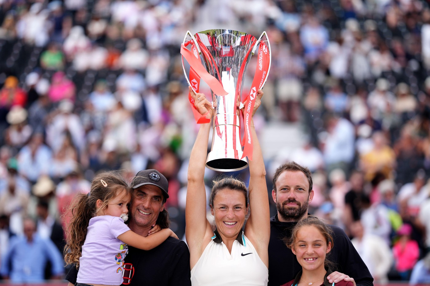 Venită din calificări, a dat lovitura la 37 de ani și a câștigat turneul WTA 500 de la Londra