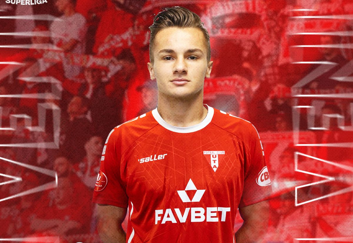 Ziua și transferul la UTA! Un nou fotbalist a semnat cu arădenii